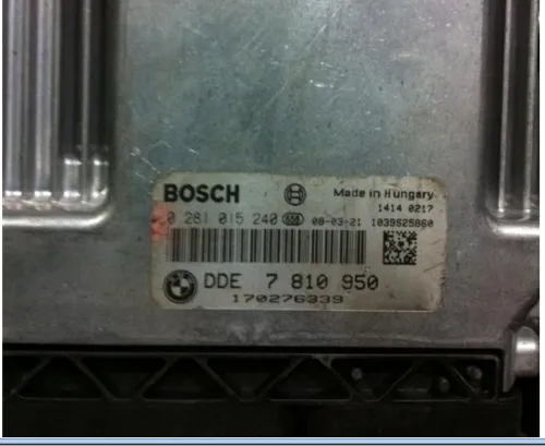 BMW 330D - 232 MOTOR BEYNİ 0281015240 - DDE7810950