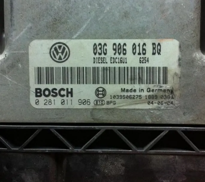 0281011906 03G906016BQ EDC16U1