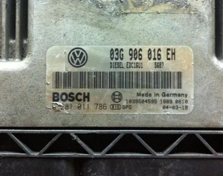 0281011786 03G906016EH EDC16U1