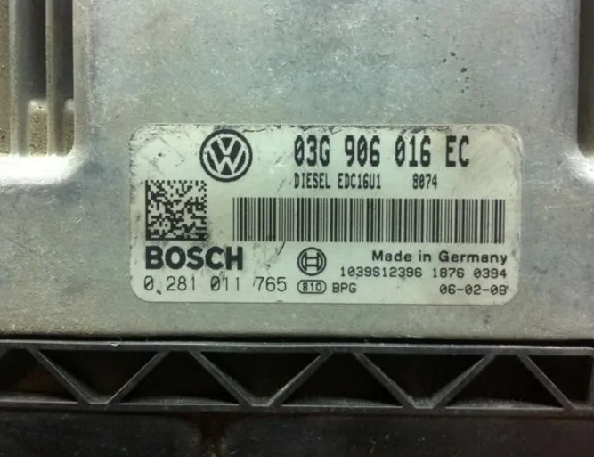 0281011765 03G906016EC EDC16U1