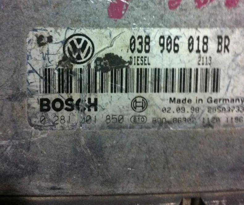0281001850 038906018BR DIESEL BEYiN ECü