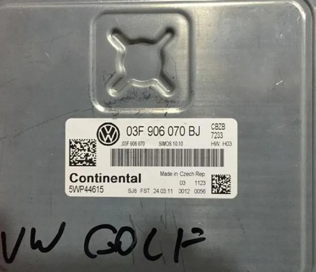 VW 1.4 TSI ECU 03F906070BJ 5WP44615