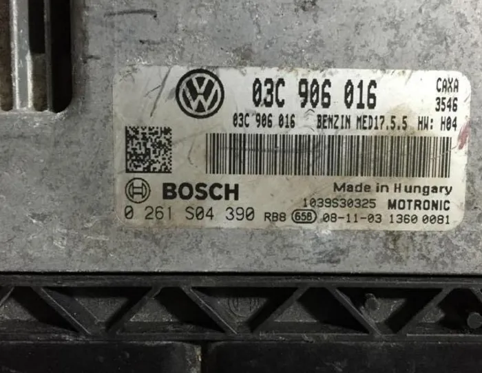 VW Tiguan 1.4 TSI 0261S04390 03C906016