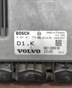 VOLVO S40 MOTOR BEYNİ BOSCH 0281011775 4N51-12A650-BB